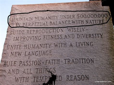 georgia guidestones commandments inscription
